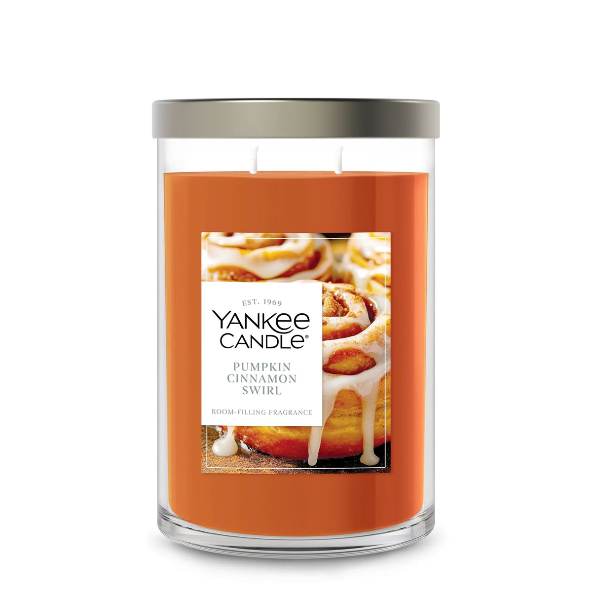 Large Tumbler Candle - Pumpkin Cinnamon Swirl