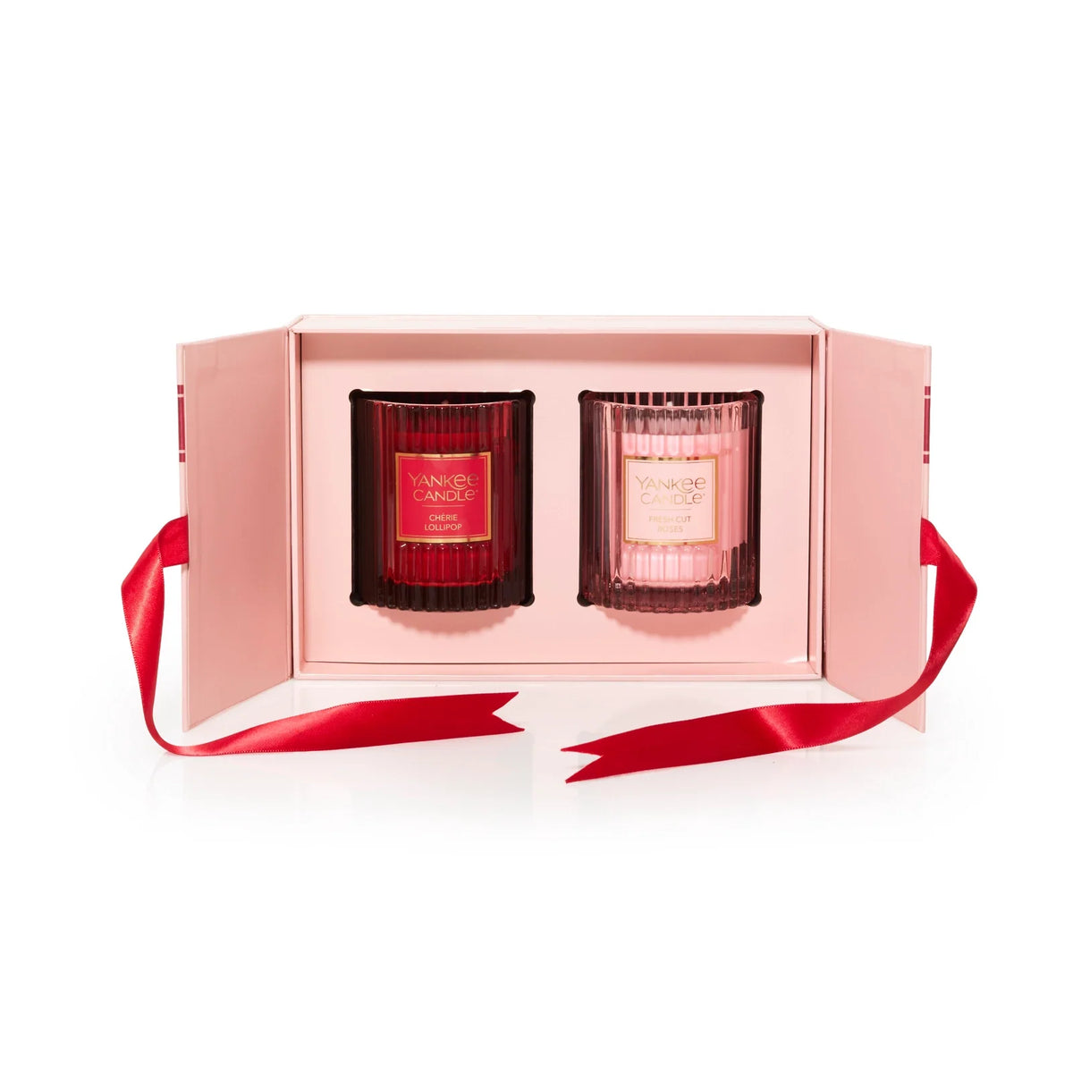 Fluted Candle Gift Set