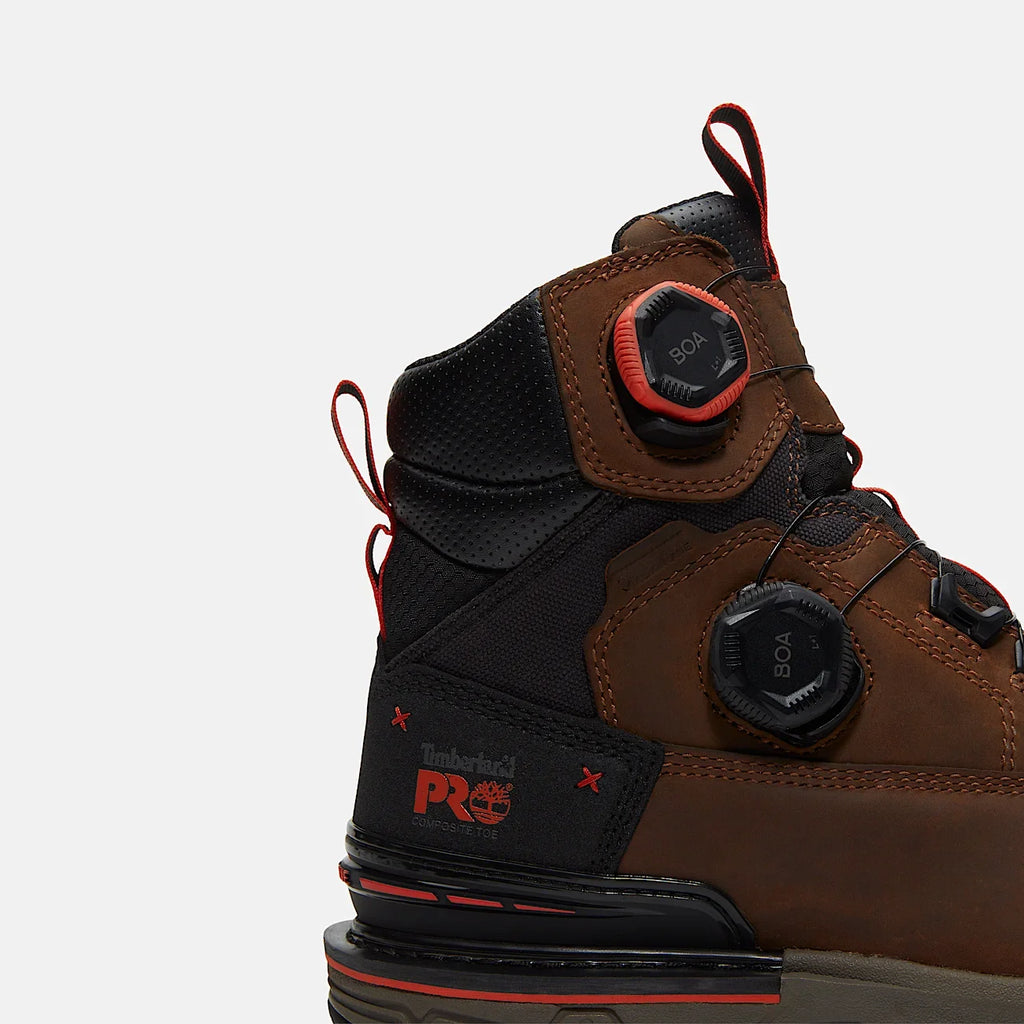 Men's 6-Inch Composite Toe Work Boot With Dial Closure