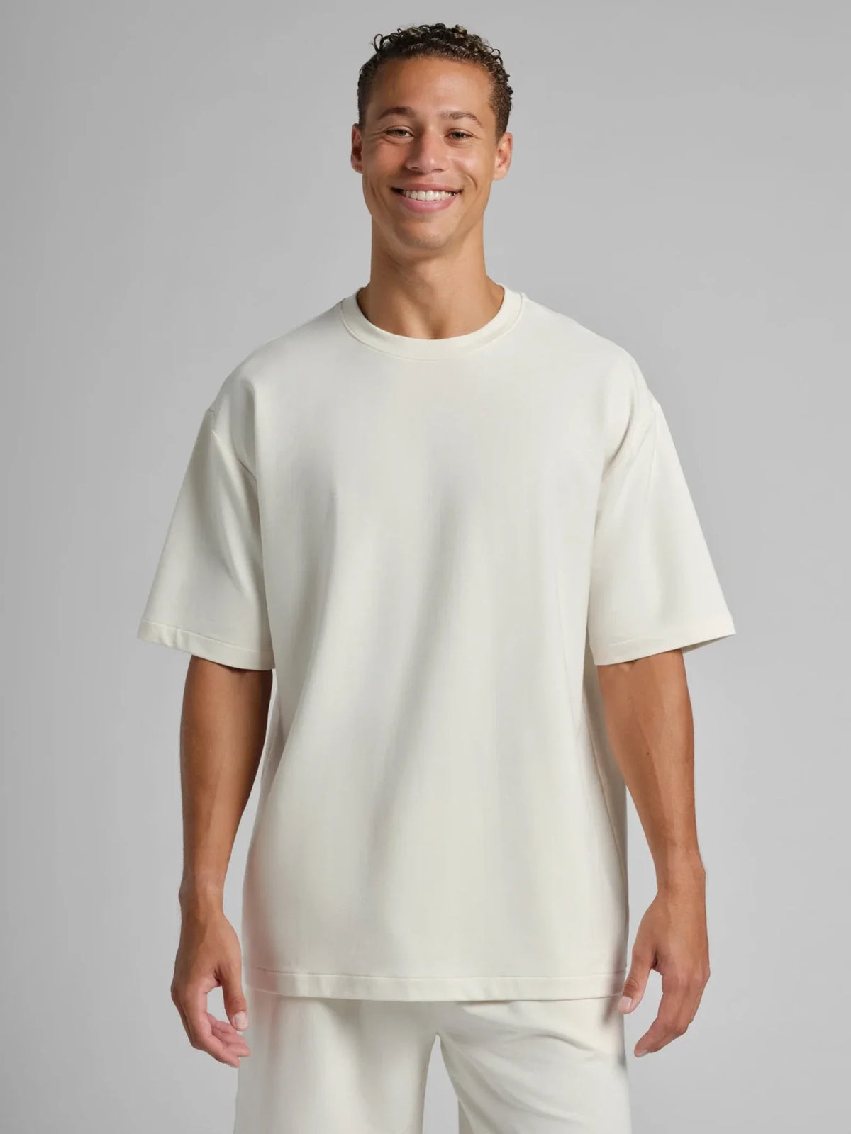 Terry Lounge T-Shirt - Ivory