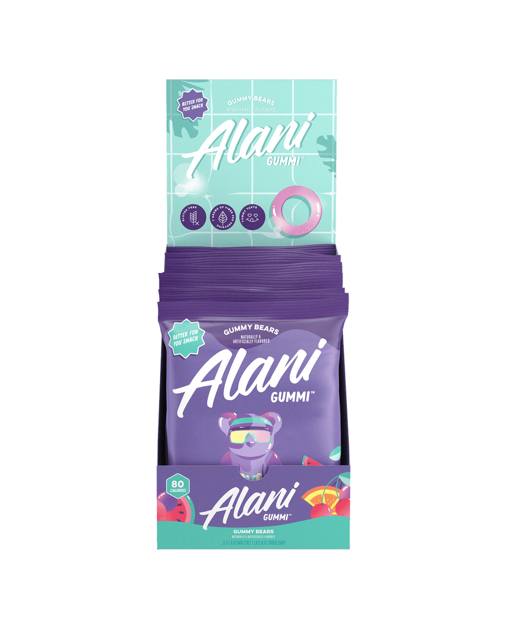 Gluten-Free Gummy Candy - Fruit Flavors