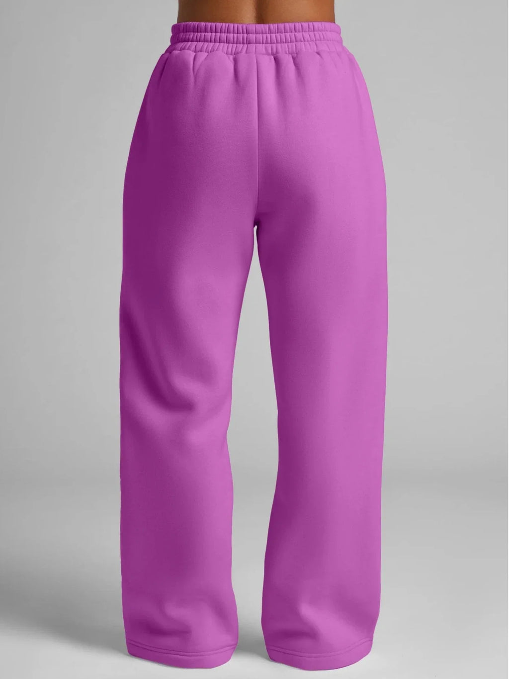 Straight-Leg Sweatpants - Wild Berry