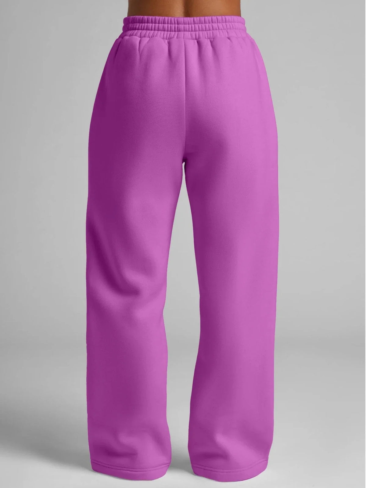 Straight-Leg Sweatpants - Wild Berry