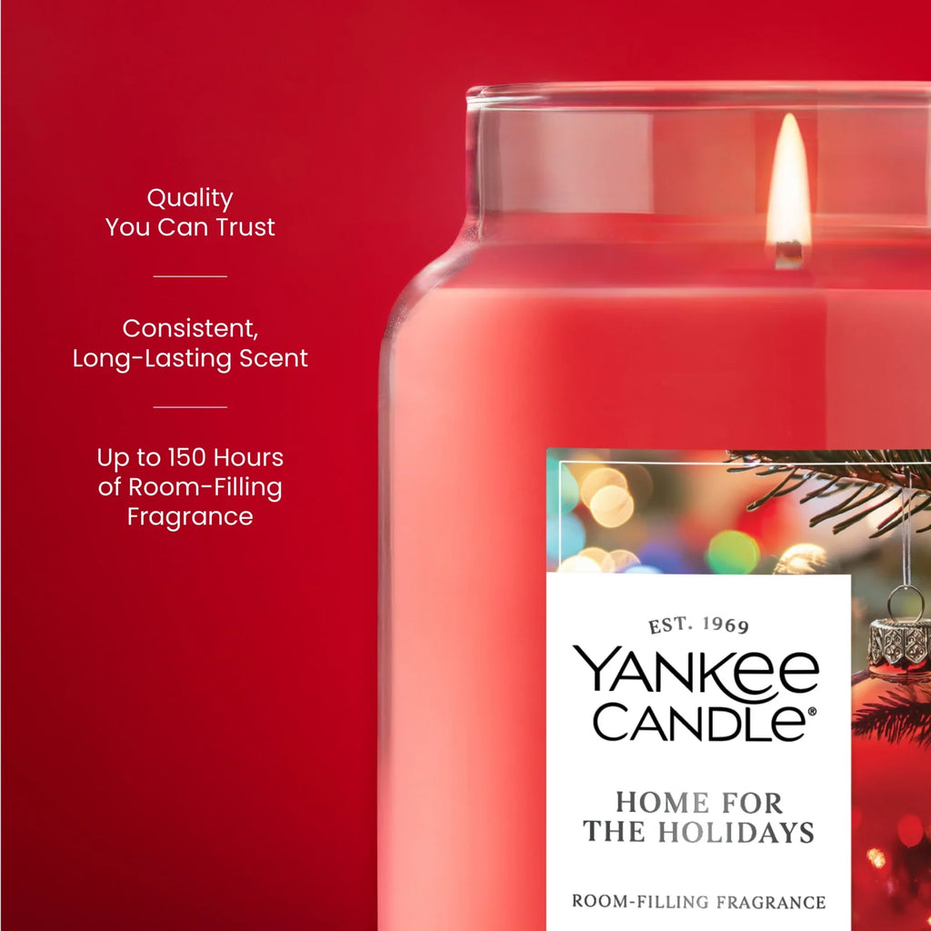Large Jar Candle - Holiday Woody Scent