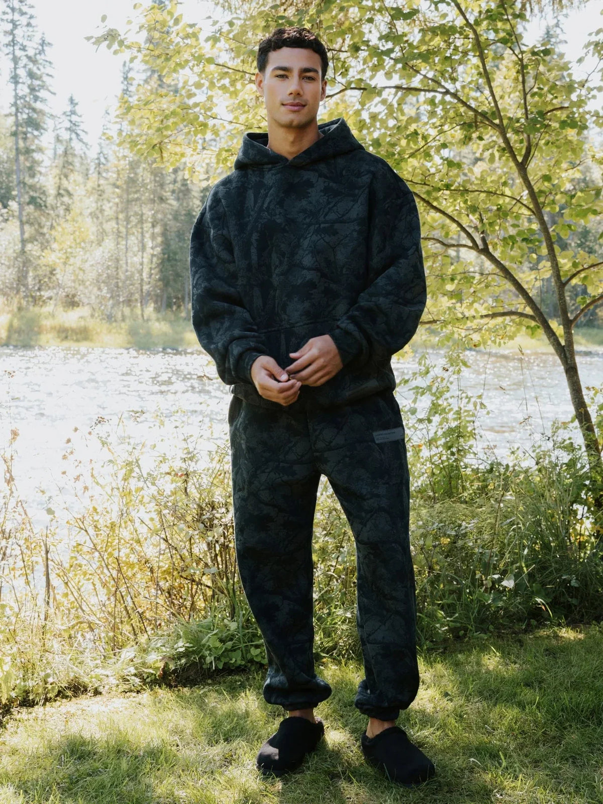 Camouflage Jogger Sweatpants - Shadow Forest