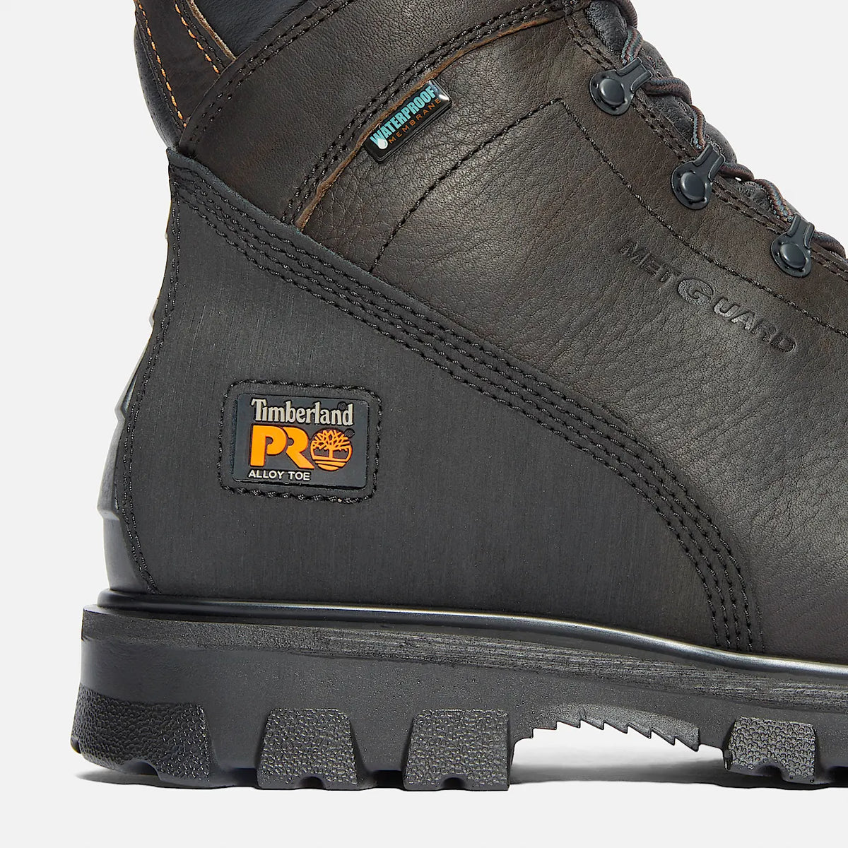 Men's Waterproof Alloy Toe Met Guard Work Boot