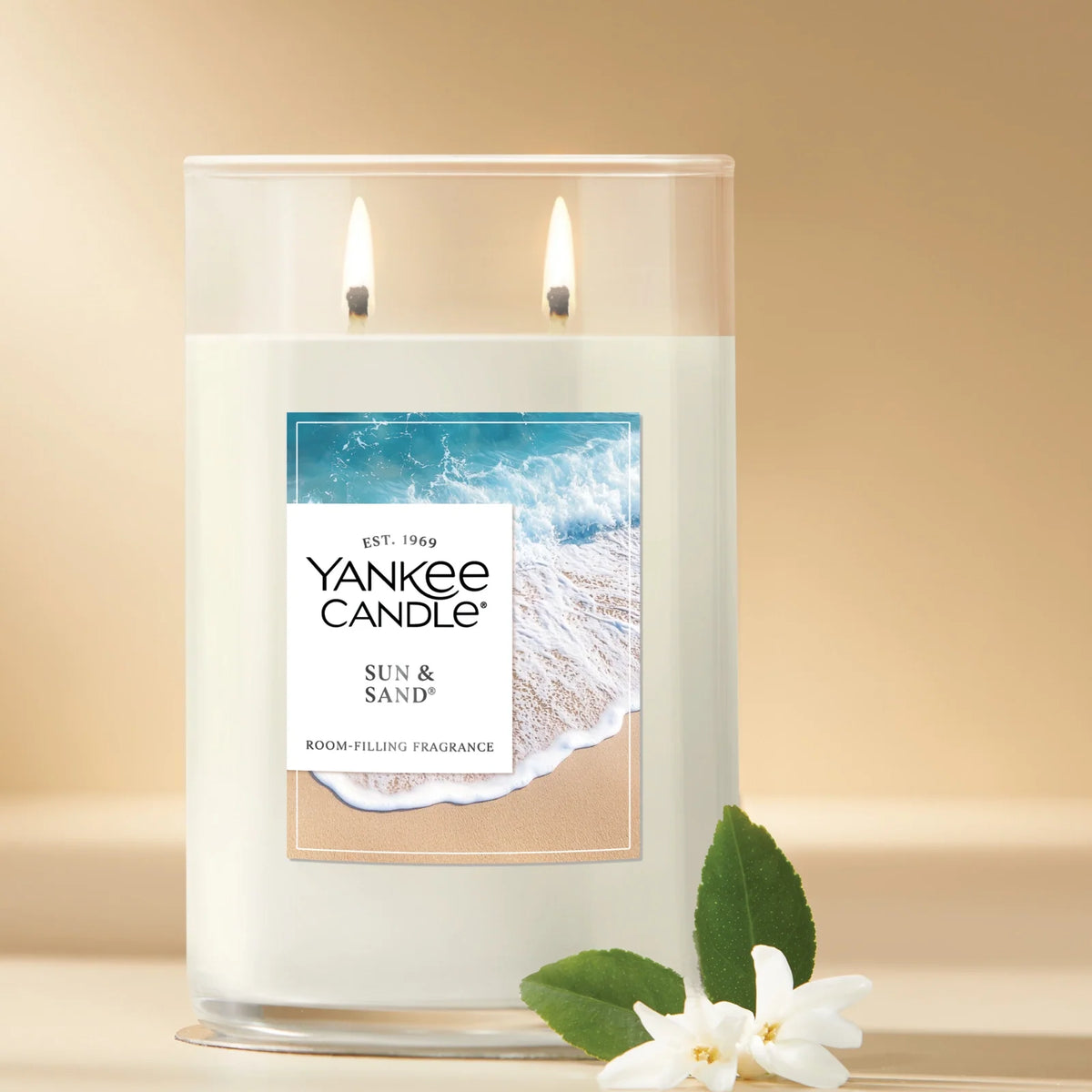 Sun And Sand Tumbler Candle