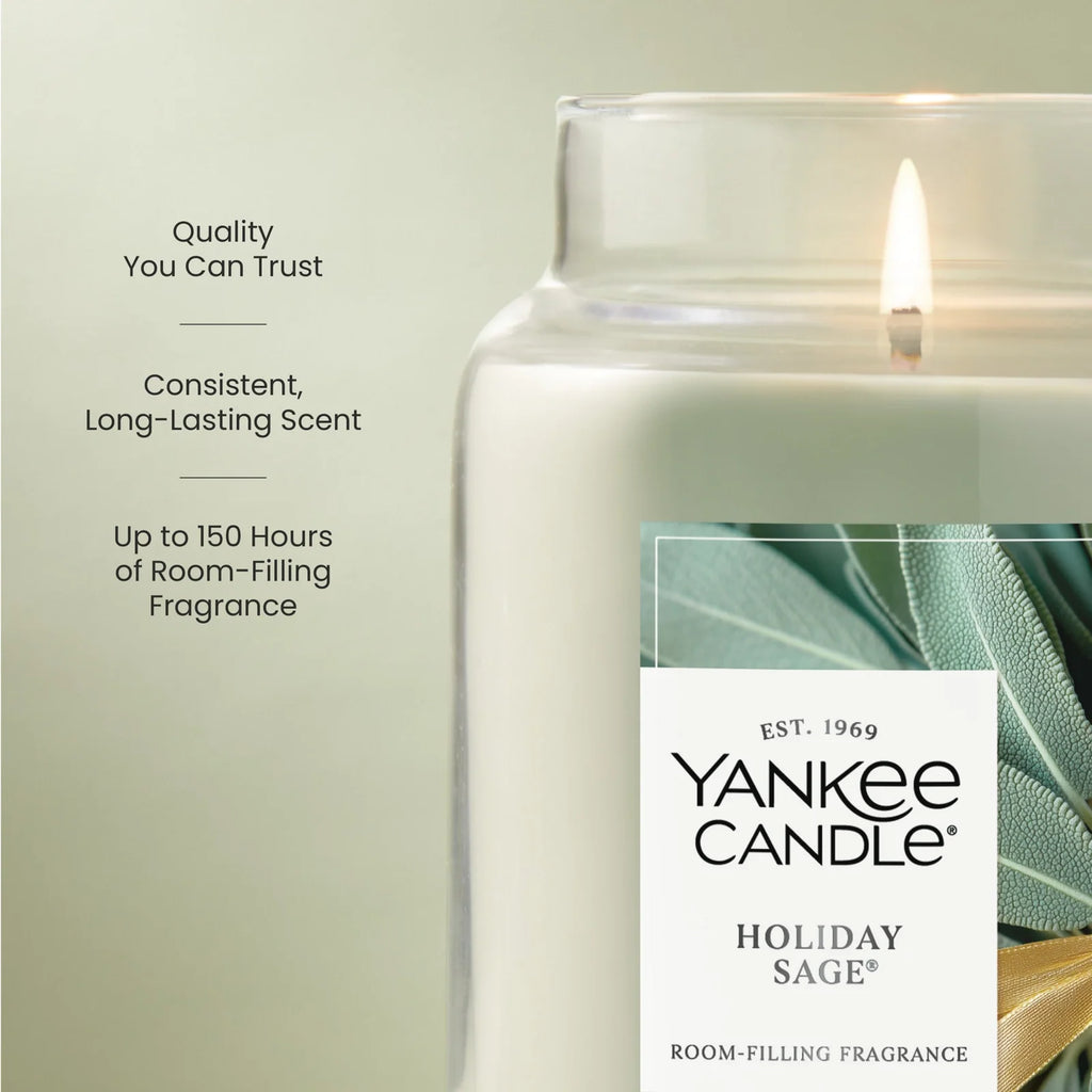 Original Jar Candle - Holiday Sage
