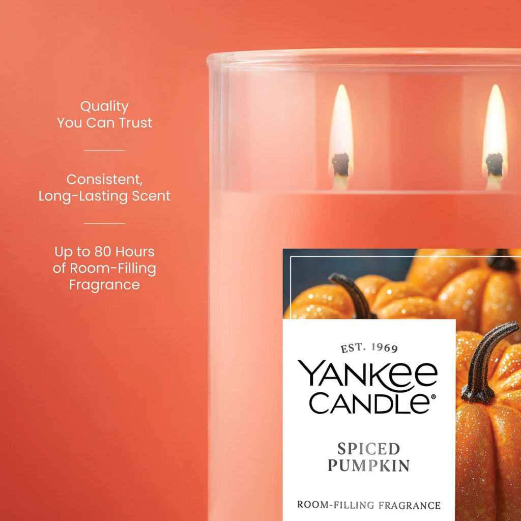 Large Tumbler Candle - Spiced Pumpkin