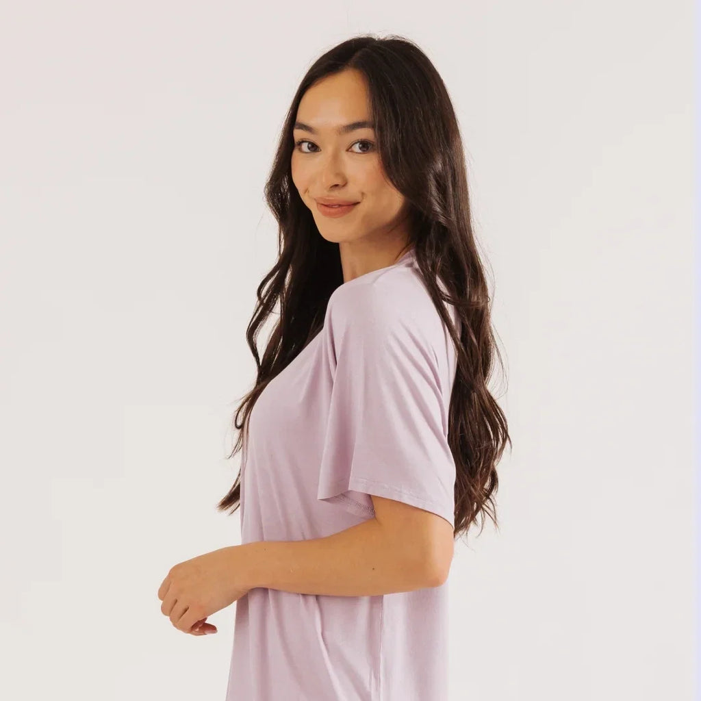 Cooling Sleep T-Shirt - Lavender