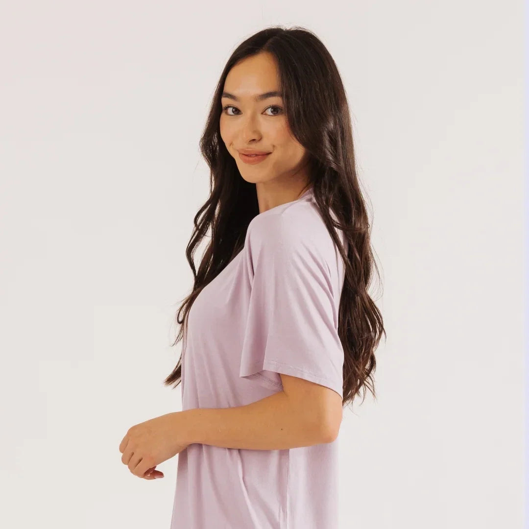 Cooling Sleep T-Shirt - Lavender