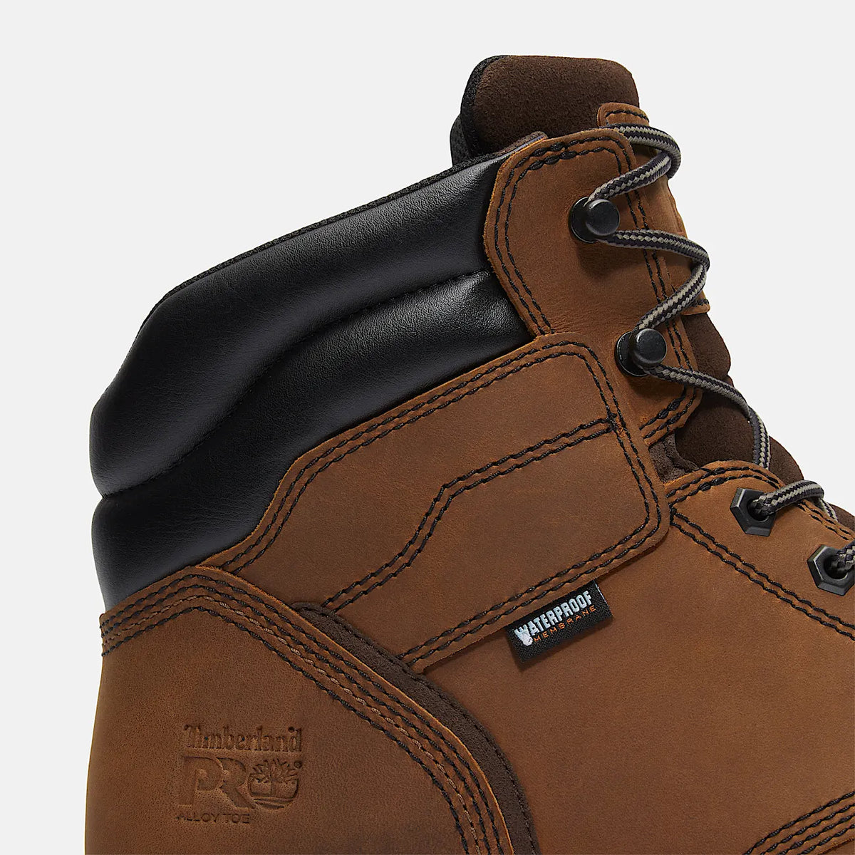 Men's Alloy Toe Waterproof Work Boot With Toe Bumper