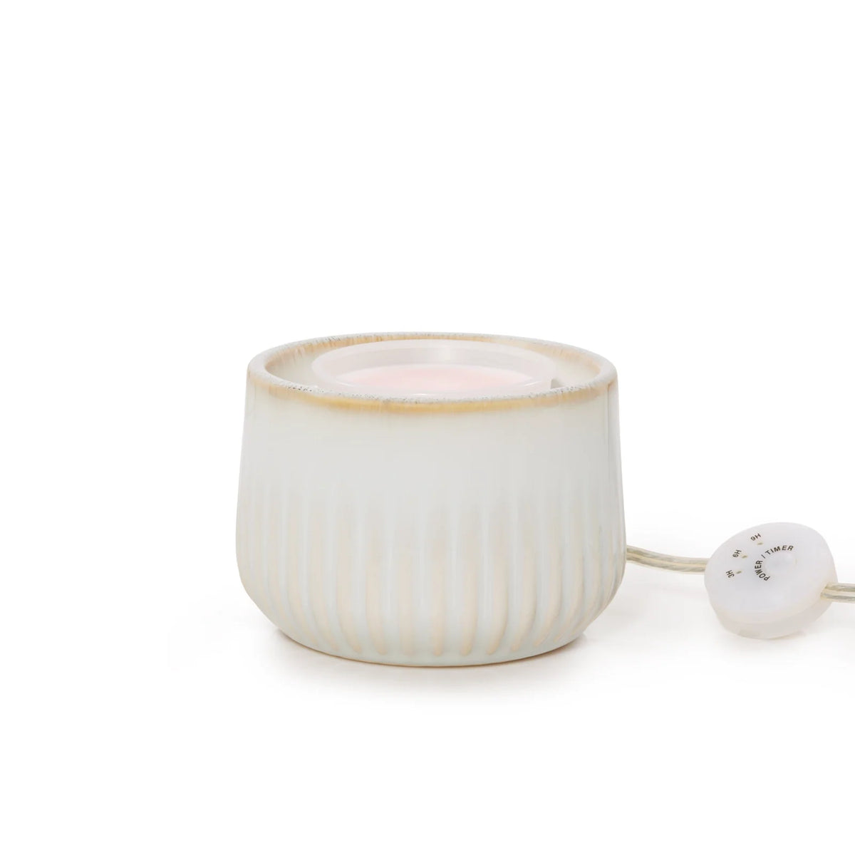 Ridged Ceramic Wax Melt Warmer