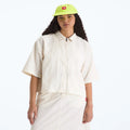 Women's Nylon Short-Sleeve Shirt - White