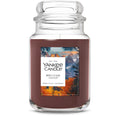 Large Woody Scented Jar Candle