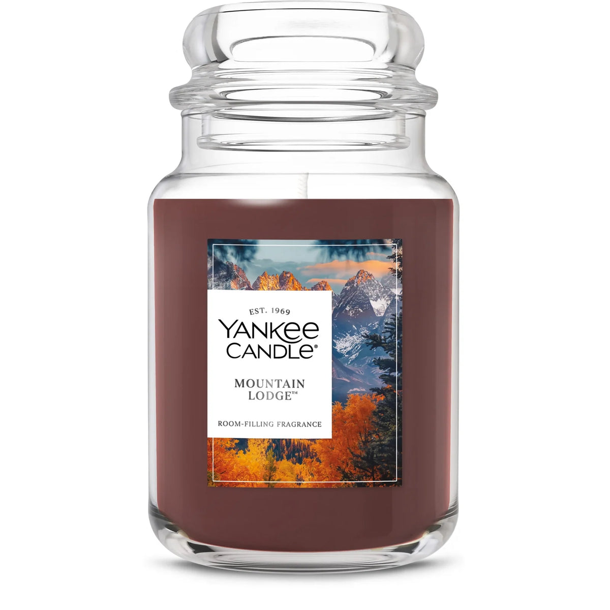 Large Woody Scented Jar Candle