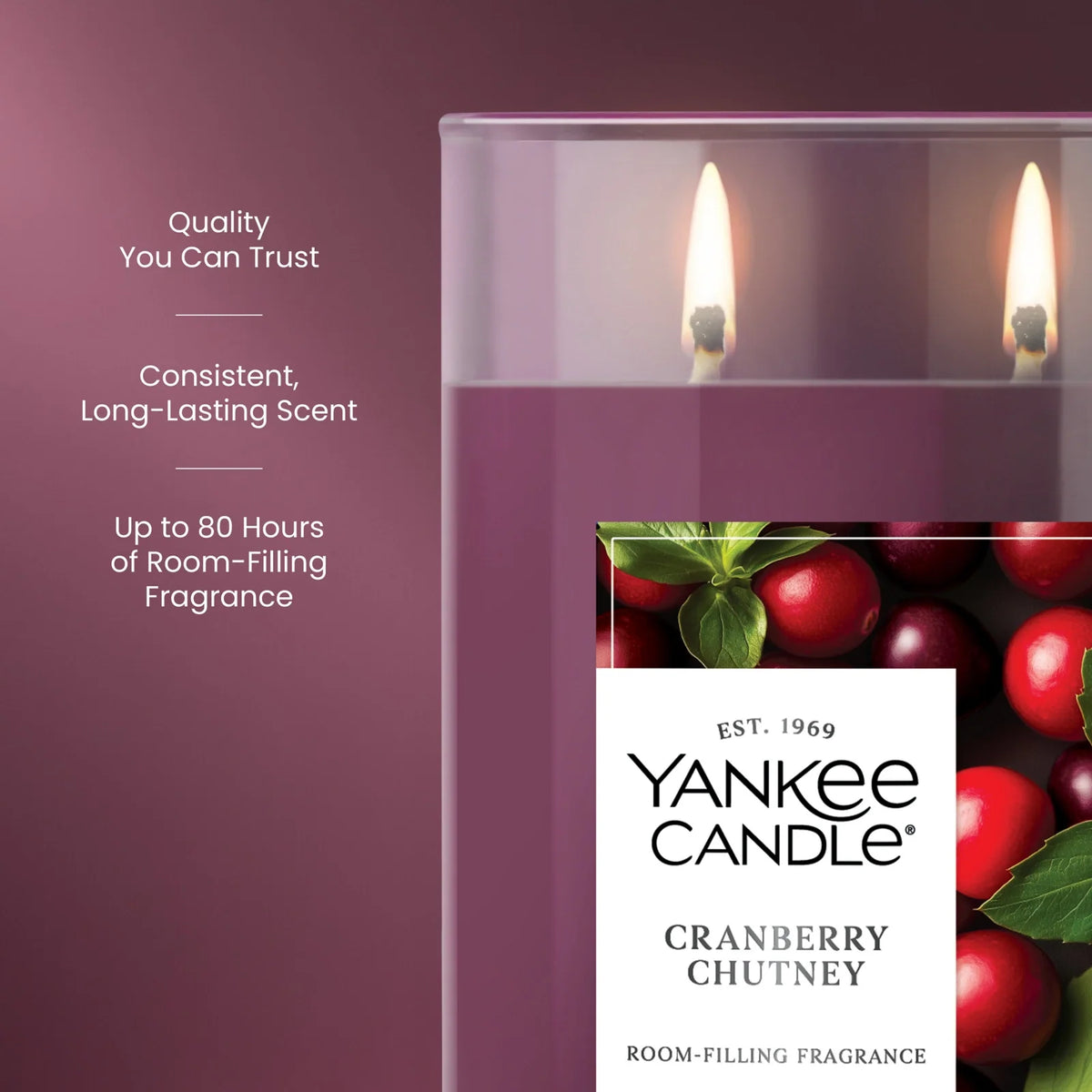 Large Tumbler Candle - Fruity