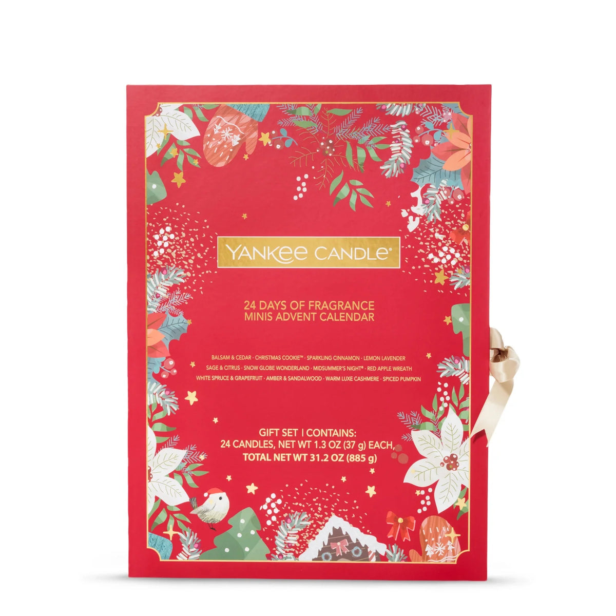 Mini Candle Advent Calendar Gift Set