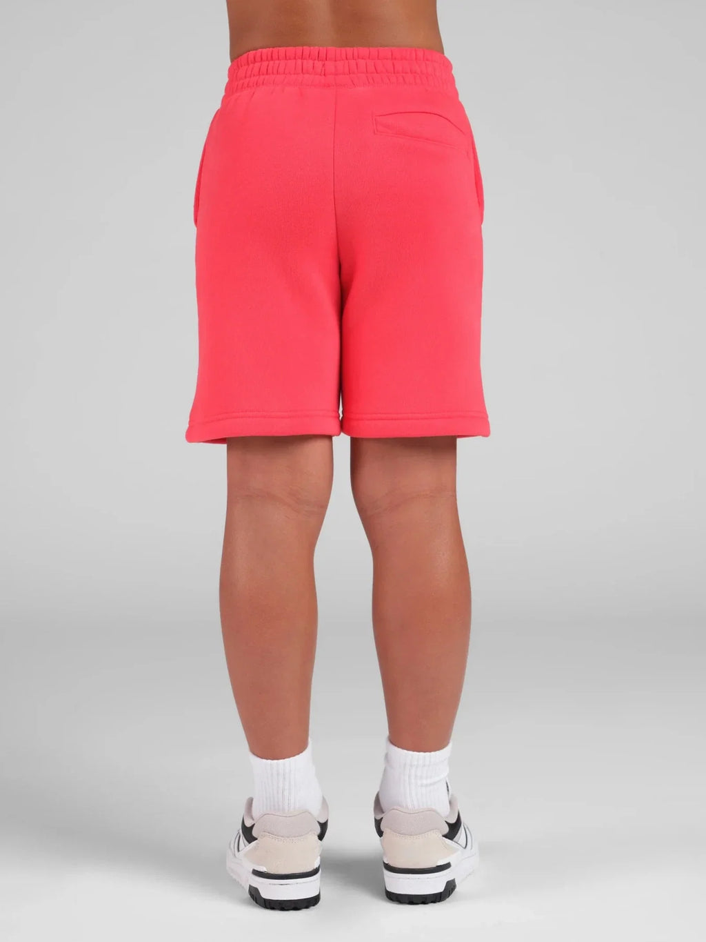 Kids' Logo Shorts - Hibiscus Red