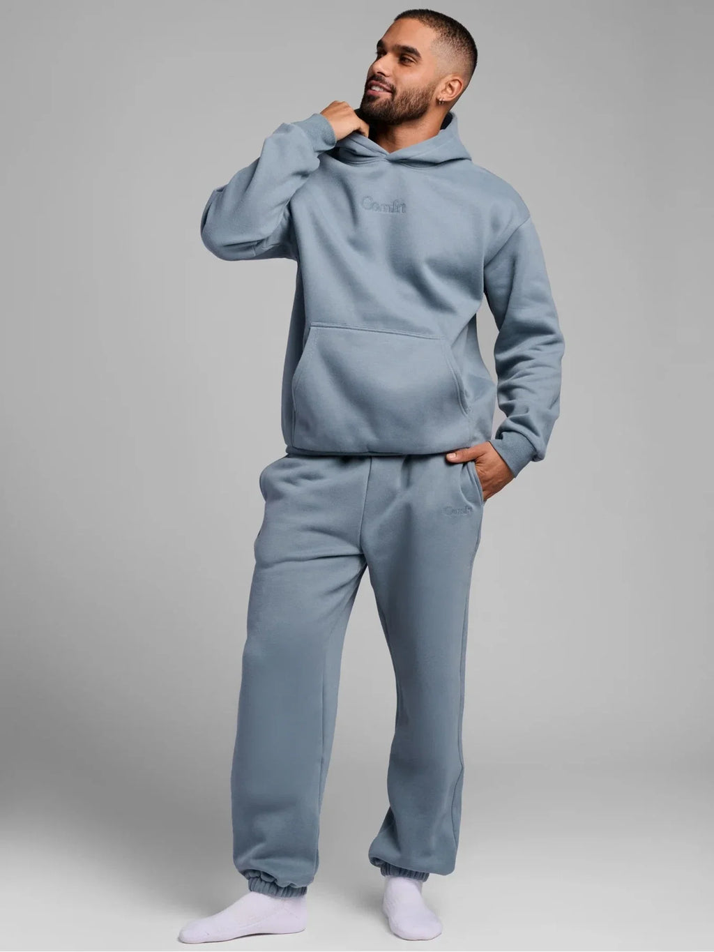 Pullover Hoodie - Sky Blue