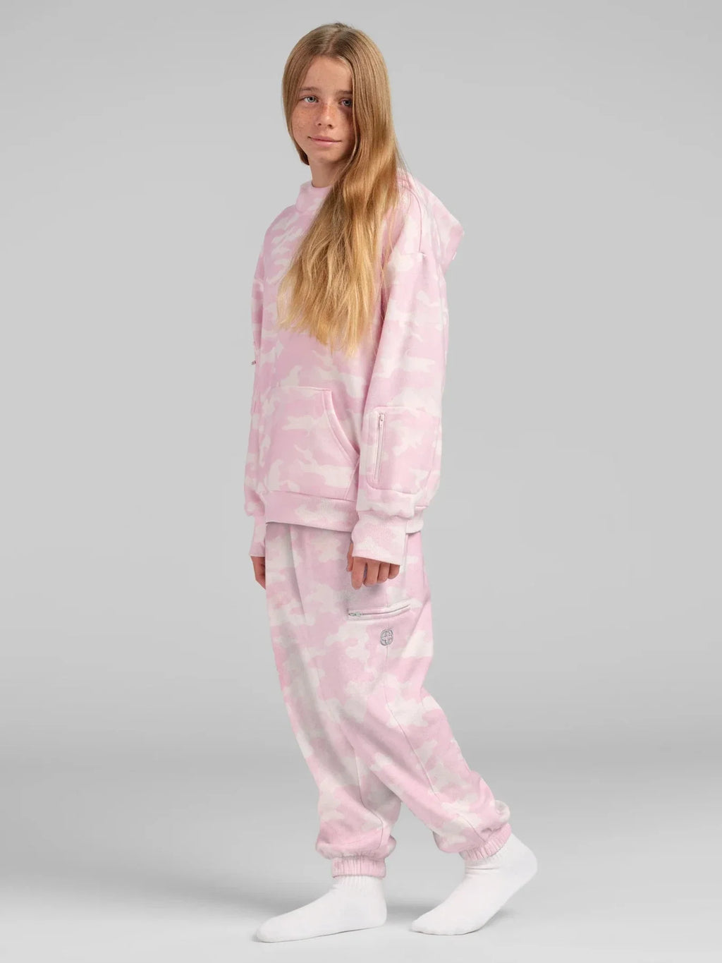 Kids' Lightweight Sweatpants - Candy Camo