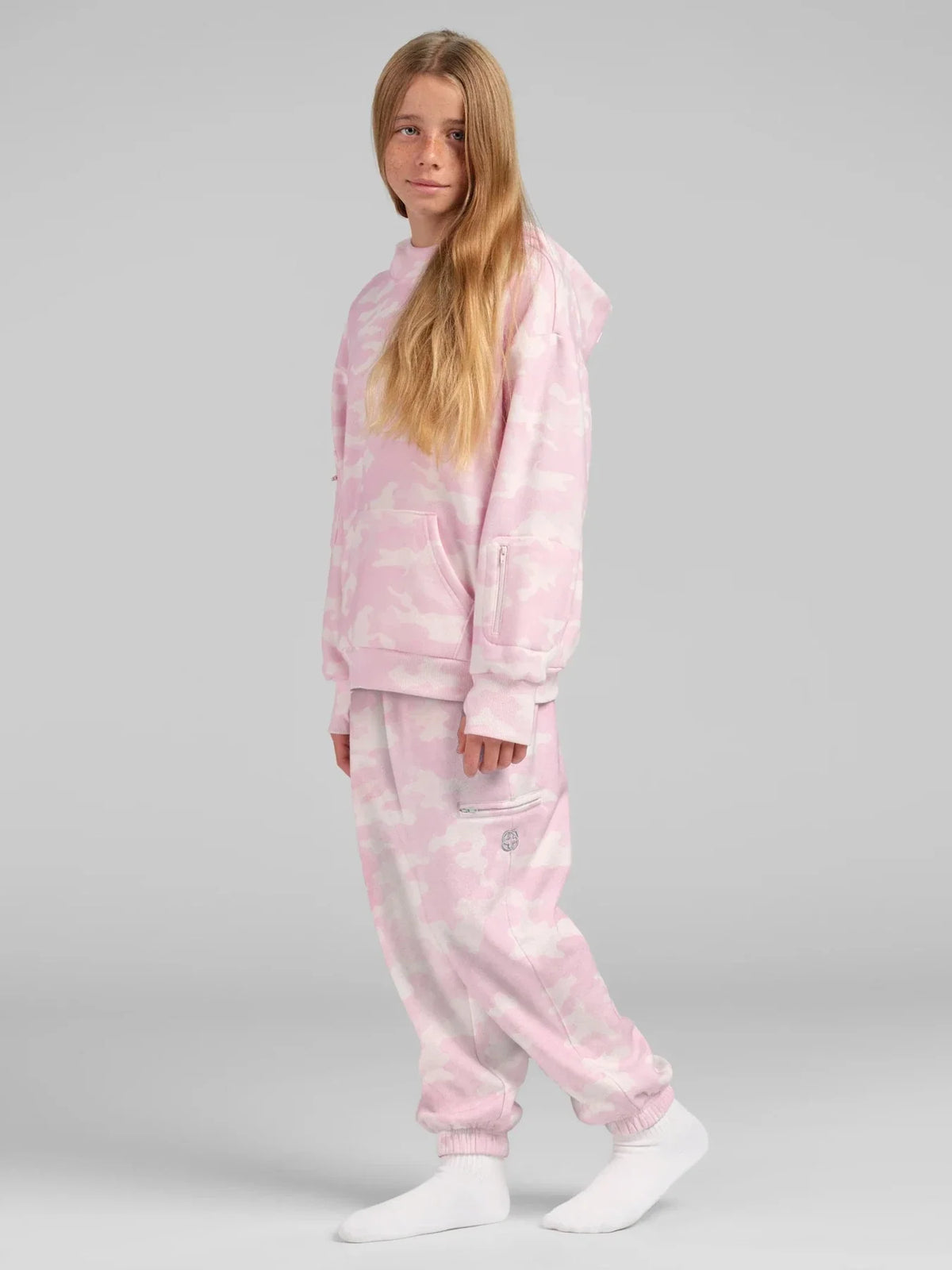 Kids' Lightweight Sweatpants - Candy Camo