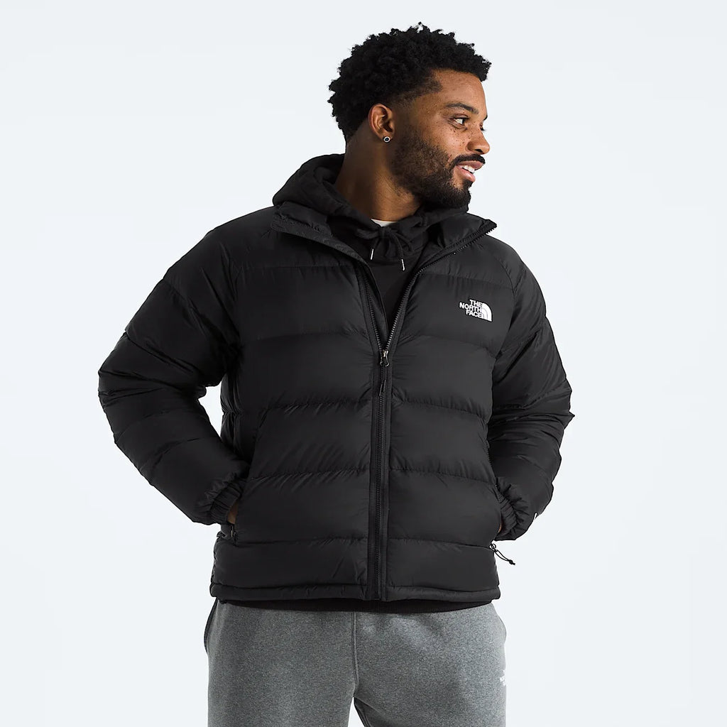 Men's Down Puffer Jacket - Black