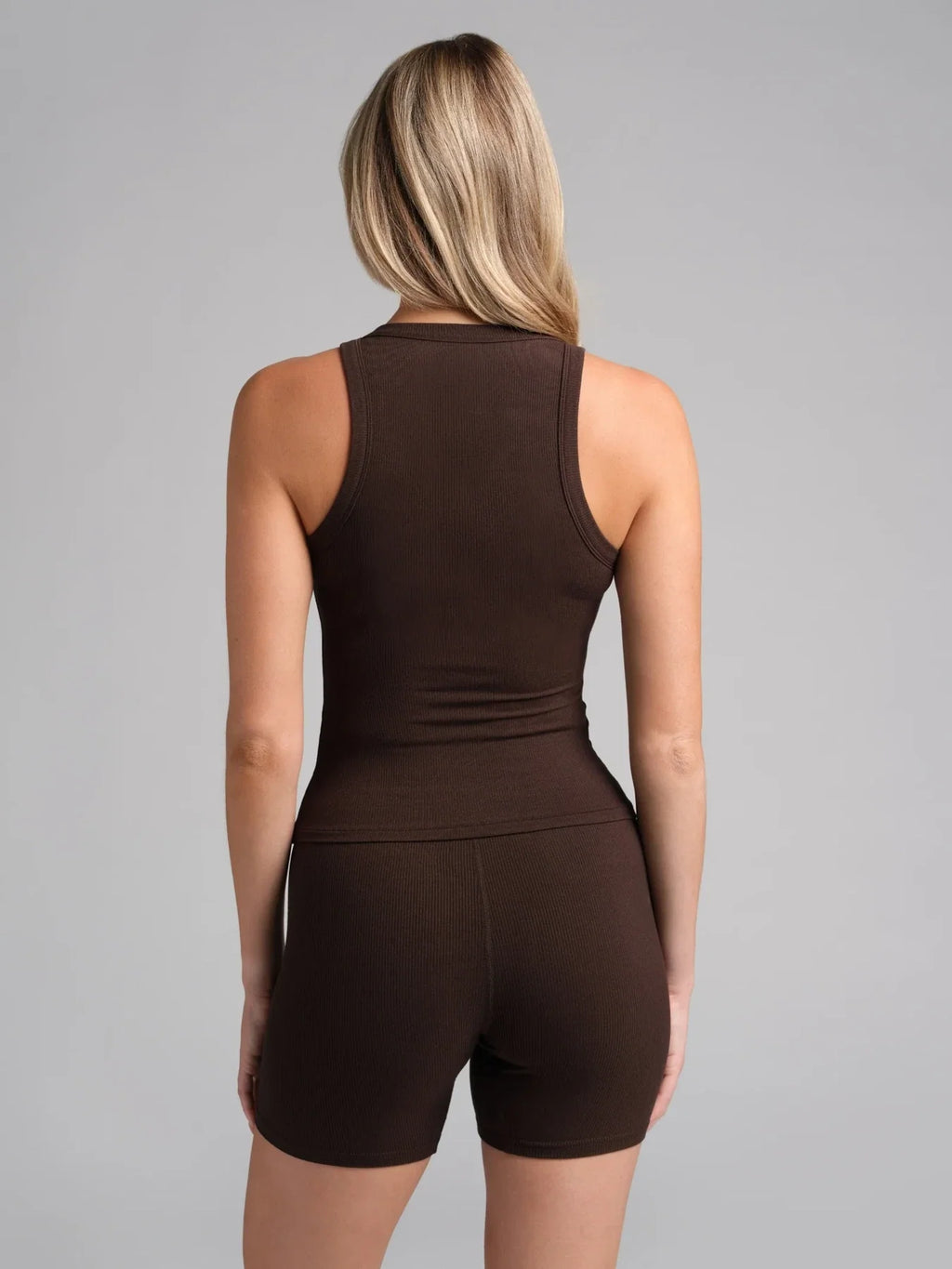 Ribbed High-Neck Tank 3-Pack