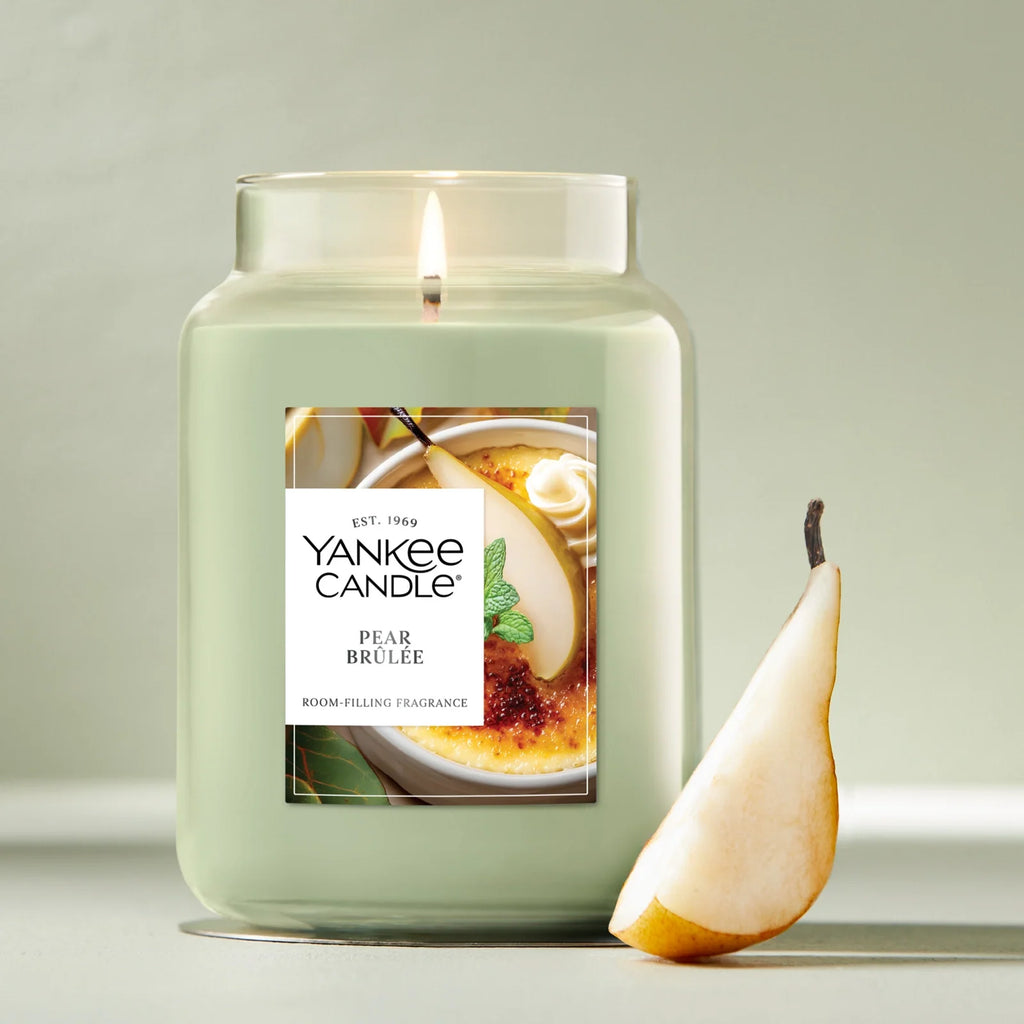 Large Jar Scented Candle - Pear Dessert