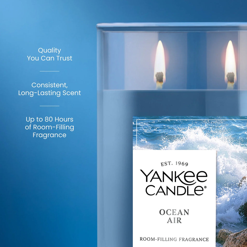 Large Tumbler Candle - Ocean Fresh Scent