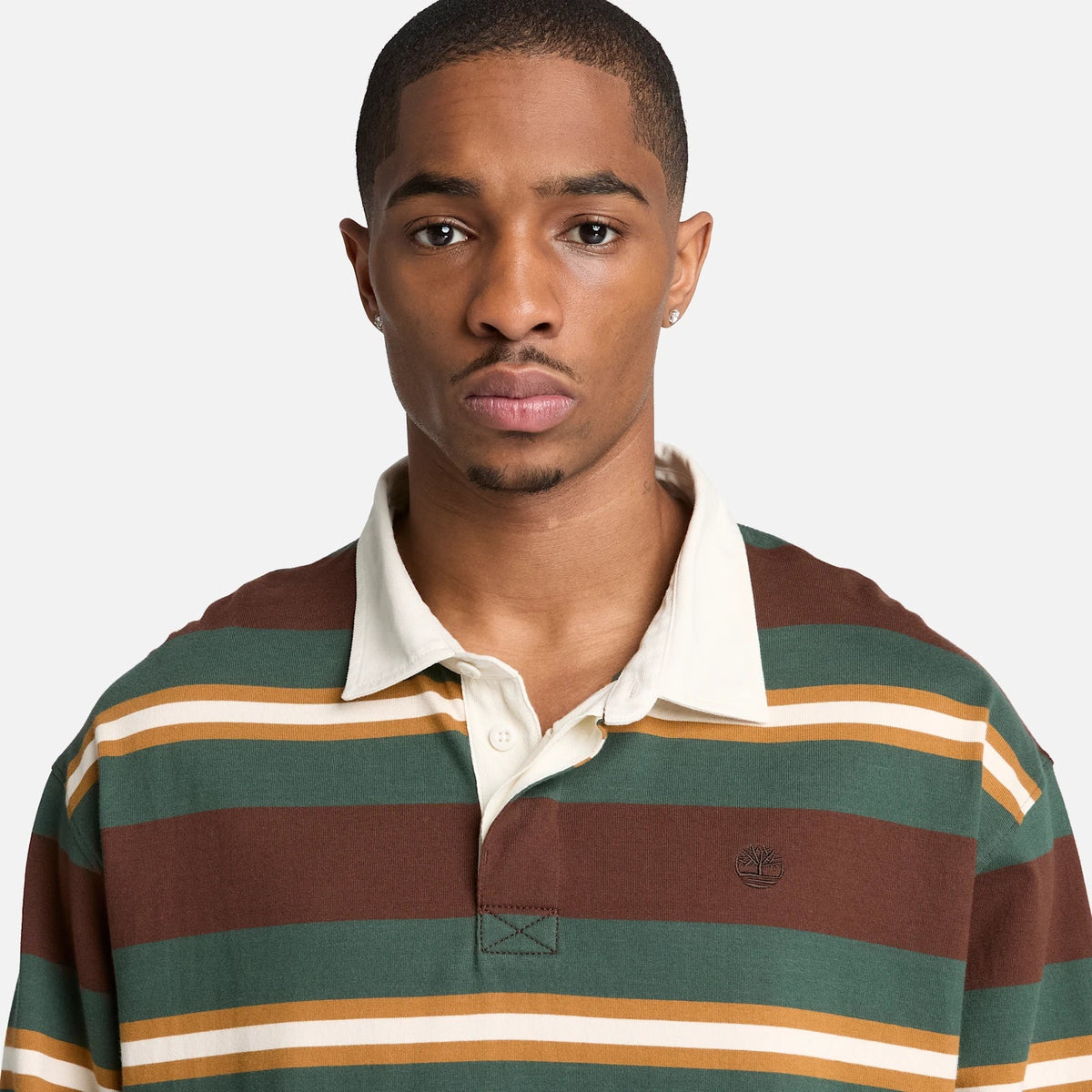 Men's Long-Sleeve Rugby Polo