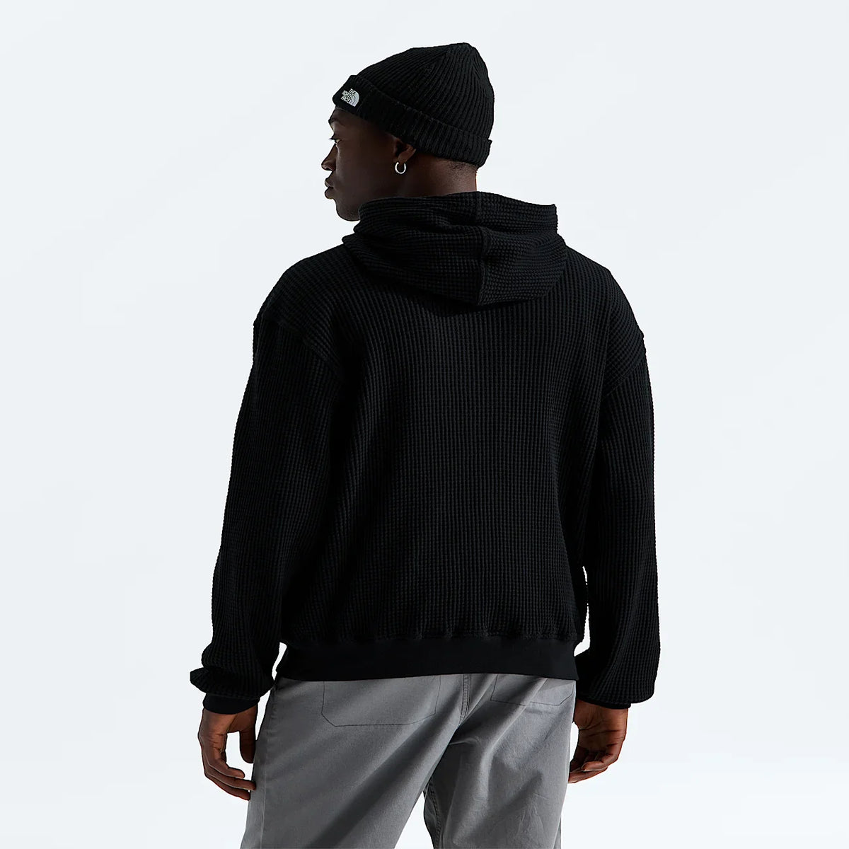 Men's Long-Sleeve Hoodie - Black