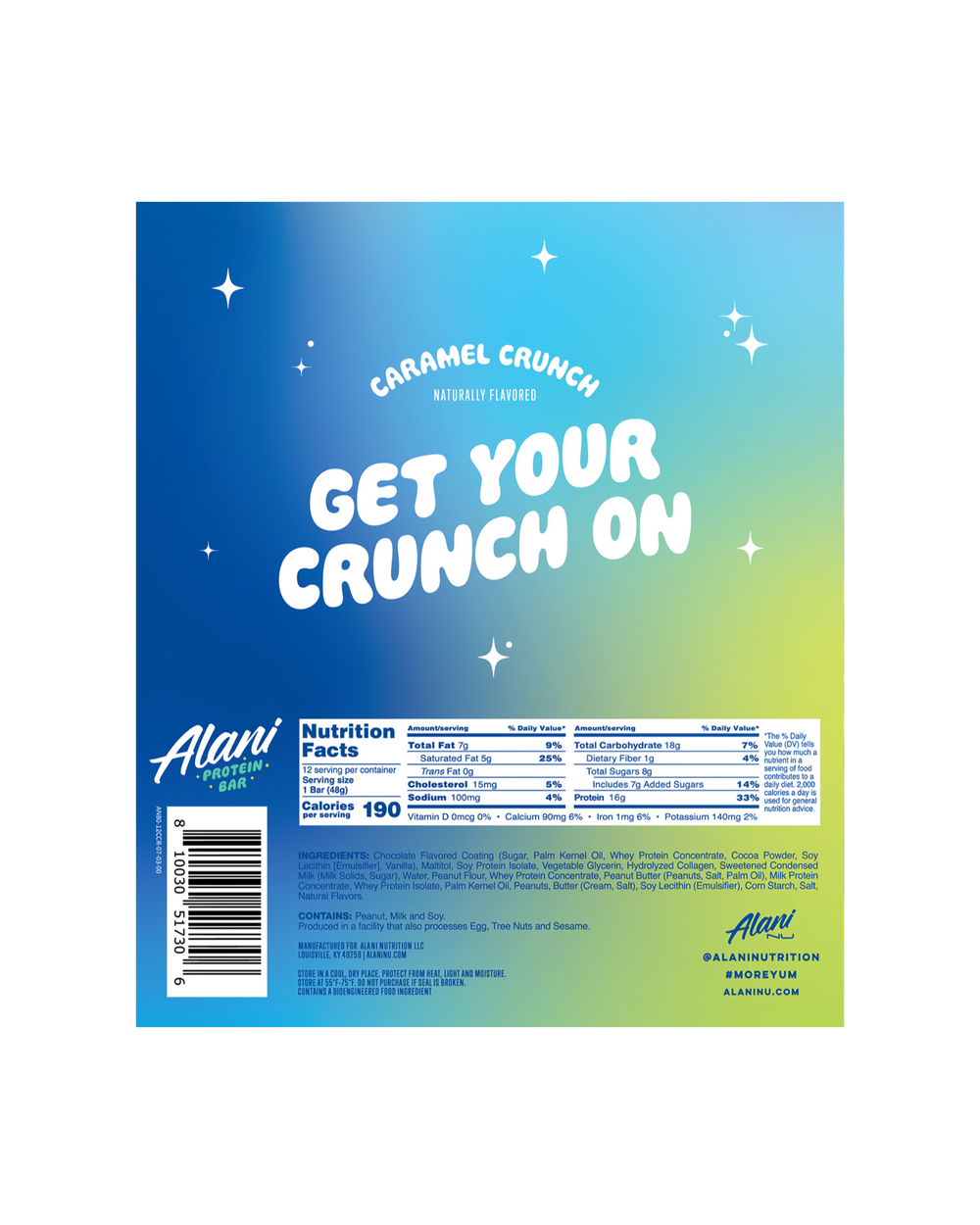 Protein Bar - Caramel Peanut Chocolate