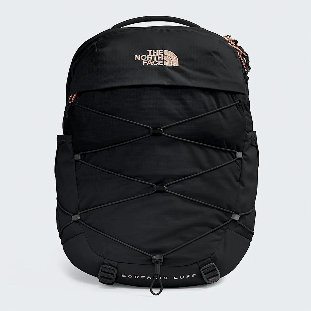 Women's Commuter Backpack - Black/Coral