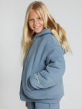 Kids Weighted Hoodie - Sky Blue