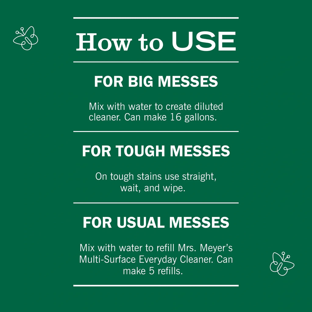 Multi-Surface Cleaner Concentrate - Rain Water