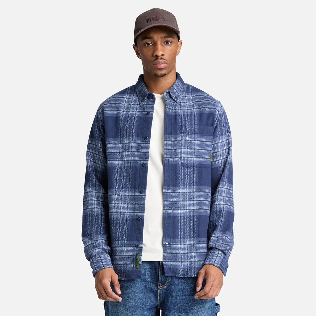 Indigo Check Regular Shirt
