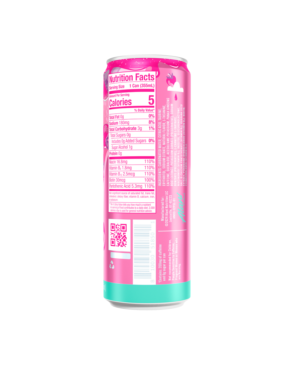 Zero Sugar Energy Drink - Strawberry Cream Soda