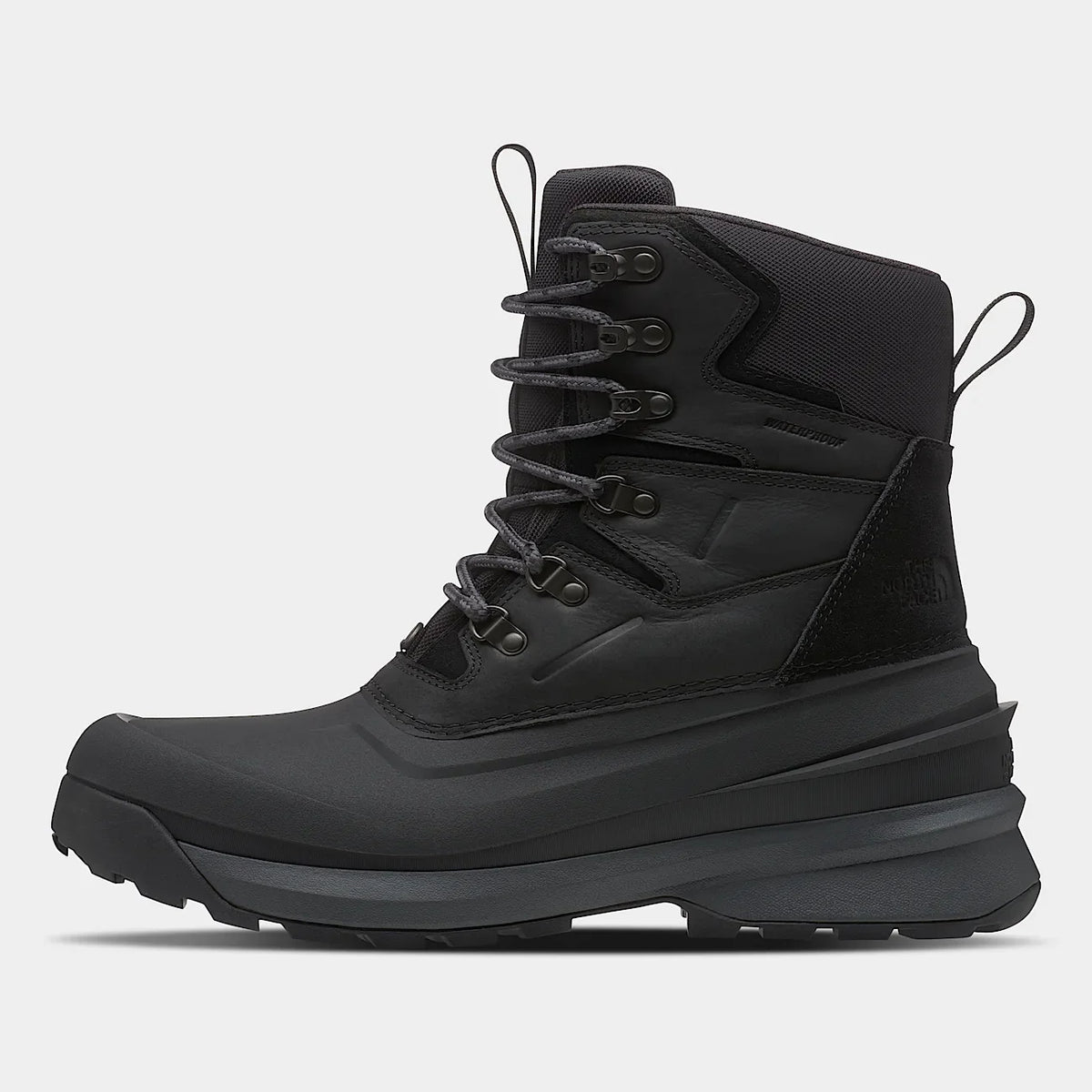 Men's Waterproof Snow Boots - Black