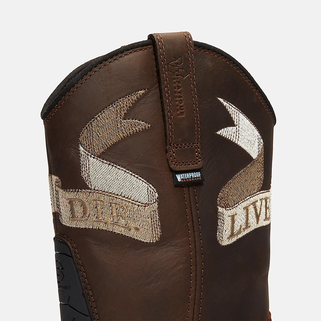 Men's Waterproof Pull-On Soft Toe Work Boot