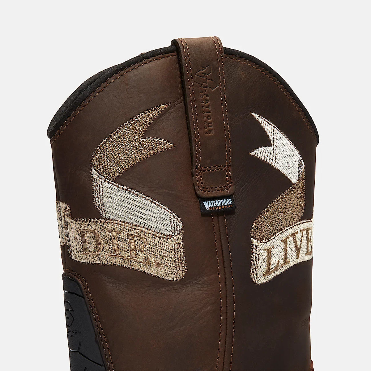 Men's Waterproof Pull-On Soft Toe Work Boot
