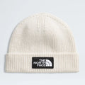 Cuffed Knit Beanie - Cream