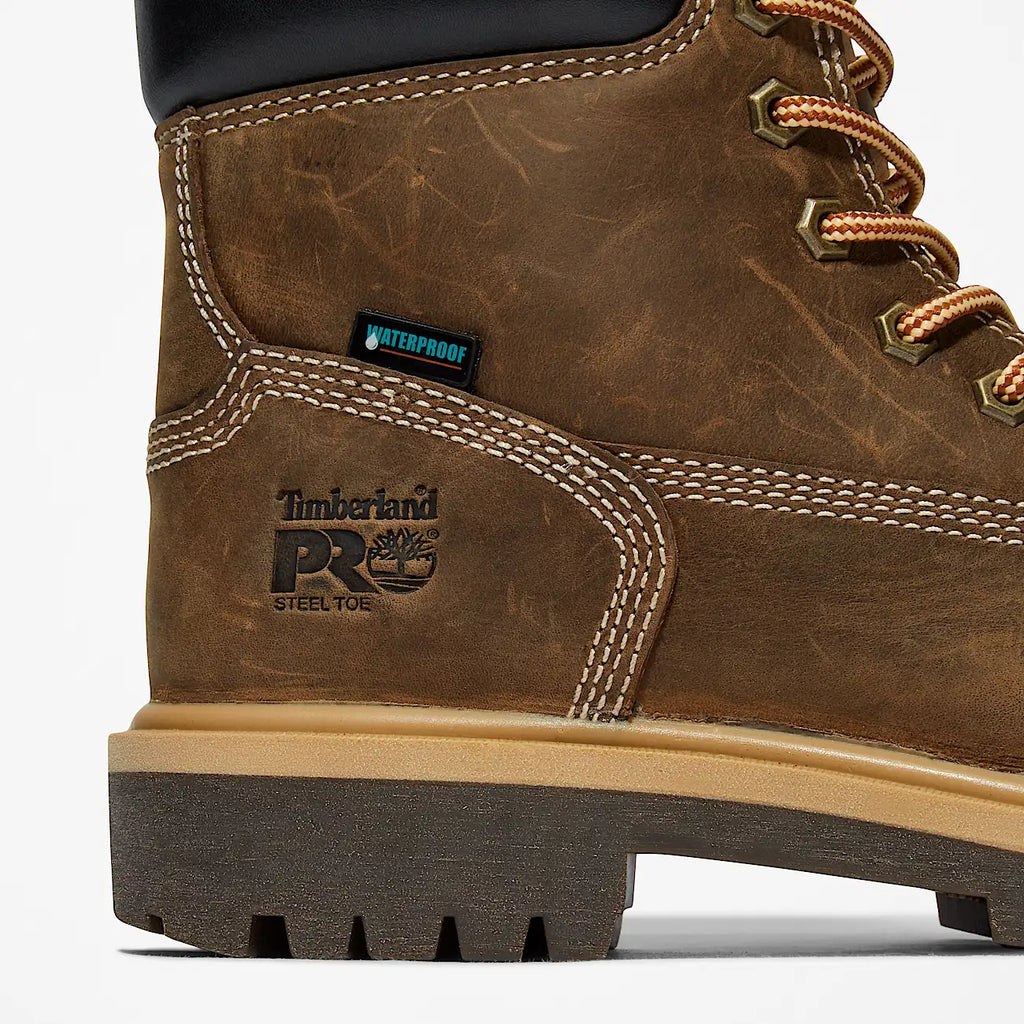 Women's Steel-Toe 6-Inch Waterproof Work Boot