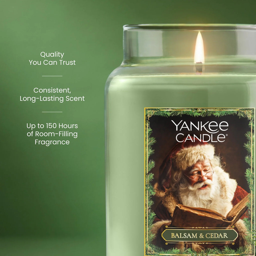 Large Jar Candle - Balsam & Cedar