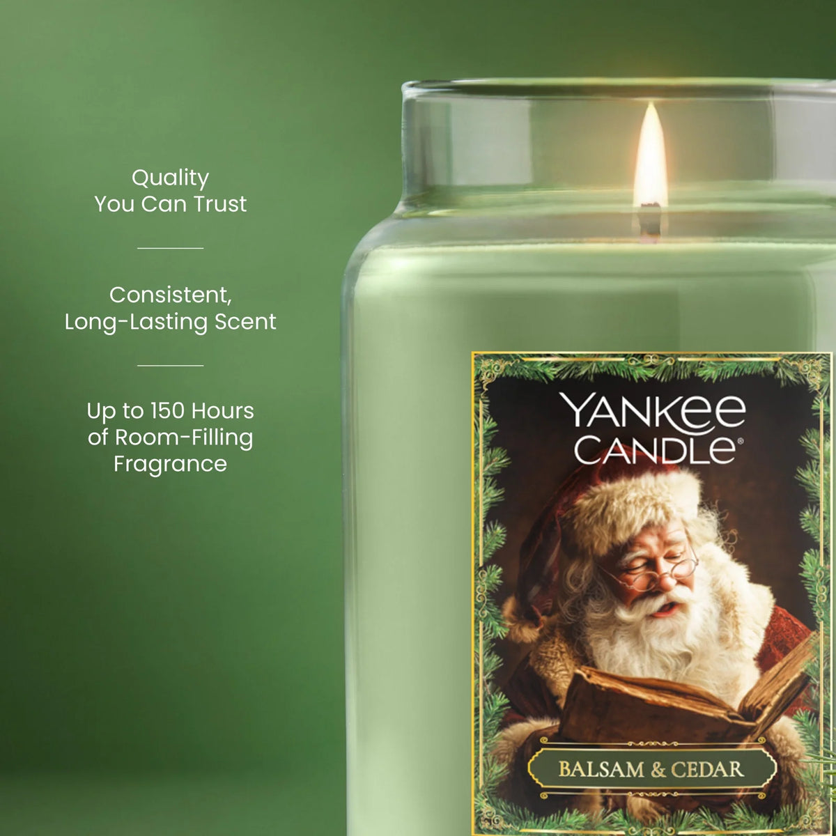 Large Jar Candle - Balsam & Cedar