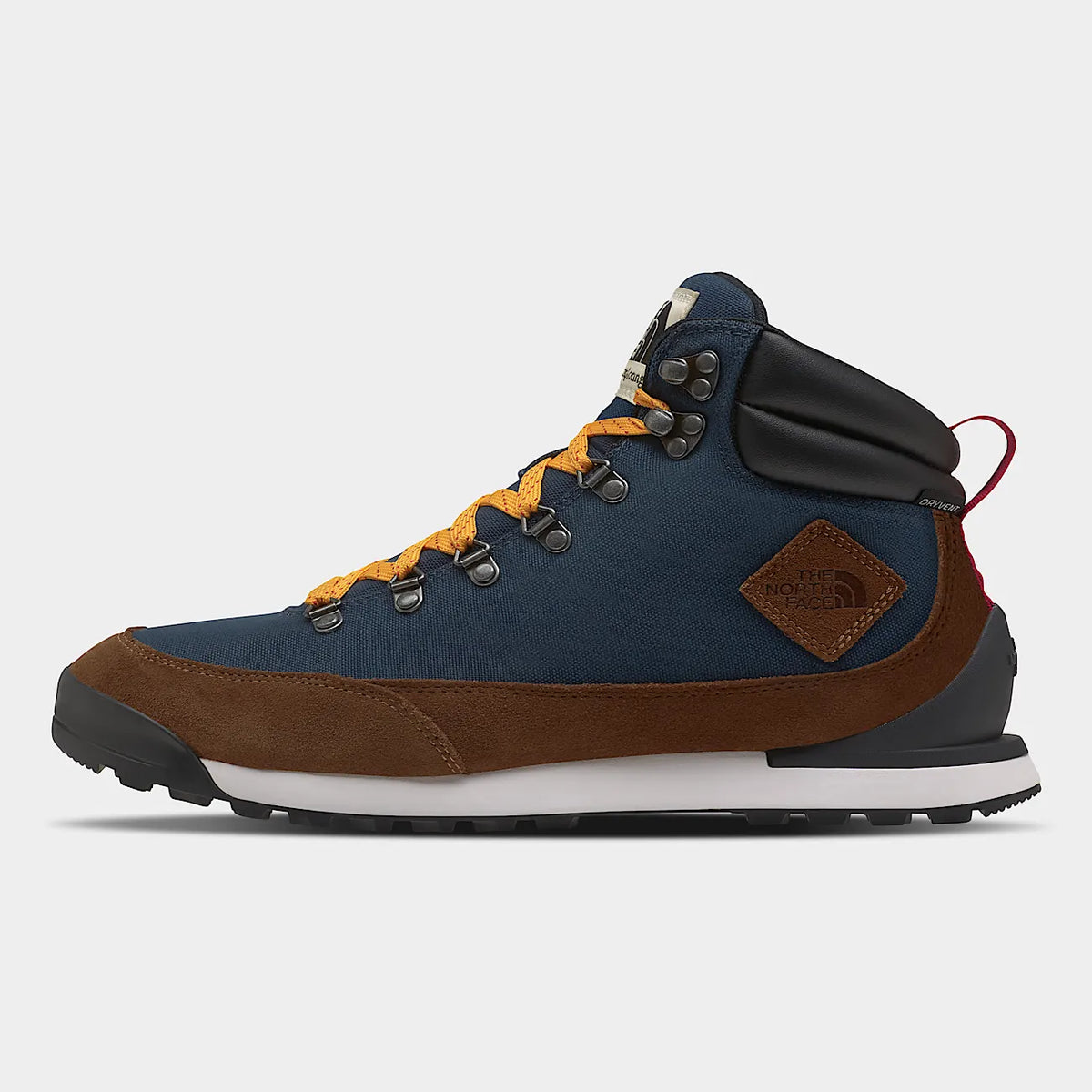 Men's Waterproof Textile Boots - Blue/Brown