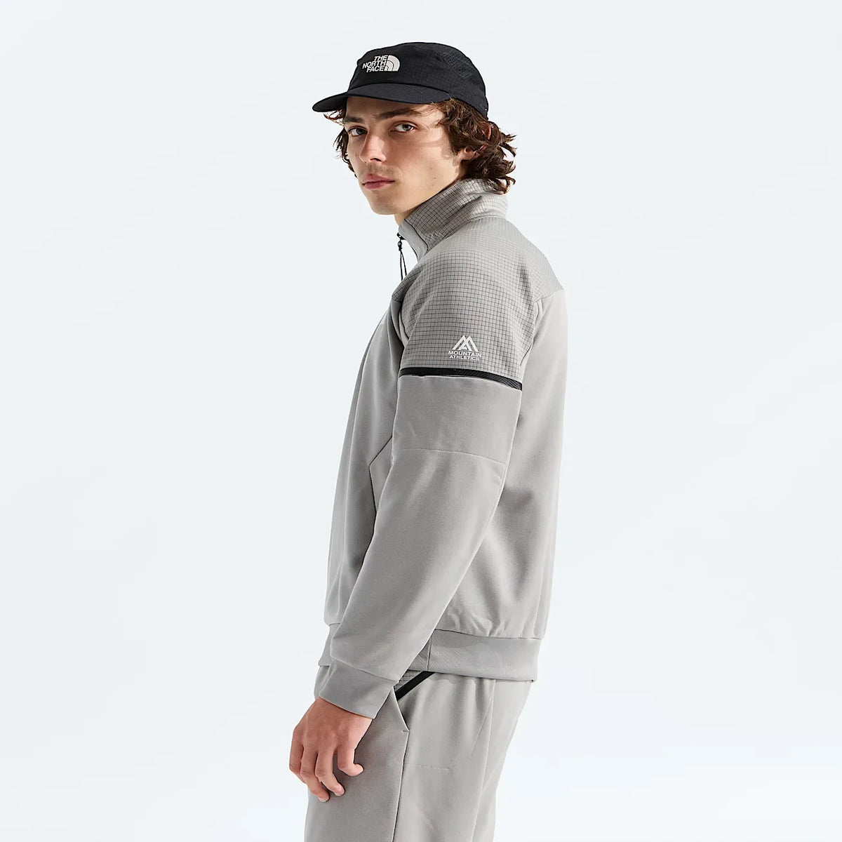 Men's Quarter-Zip Fleece Pullover - Stone