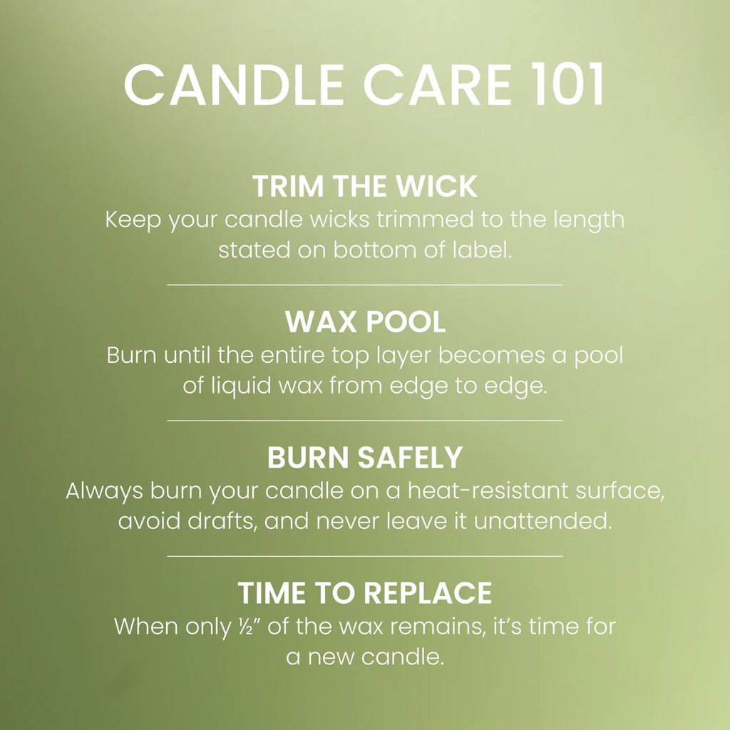 Large Tumbler Scented Candle - Green Apple