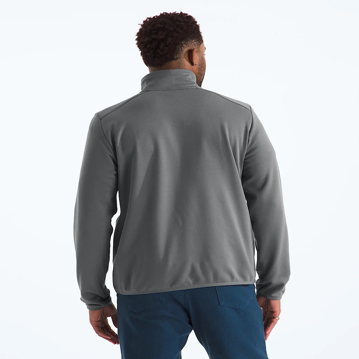 Men's Fleece Quarter-Zip Pullover - Gray