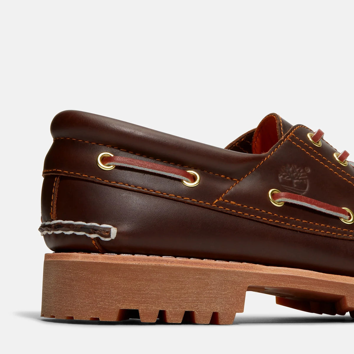 Men's Three-Eye Handsewn Lug Boat Shoe